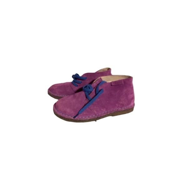 L. L. Bean Purple Suede Booties - Girl’s Size 13 - Picture 1 of 7